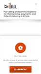 Mobile Screenshot of calleo.co.za